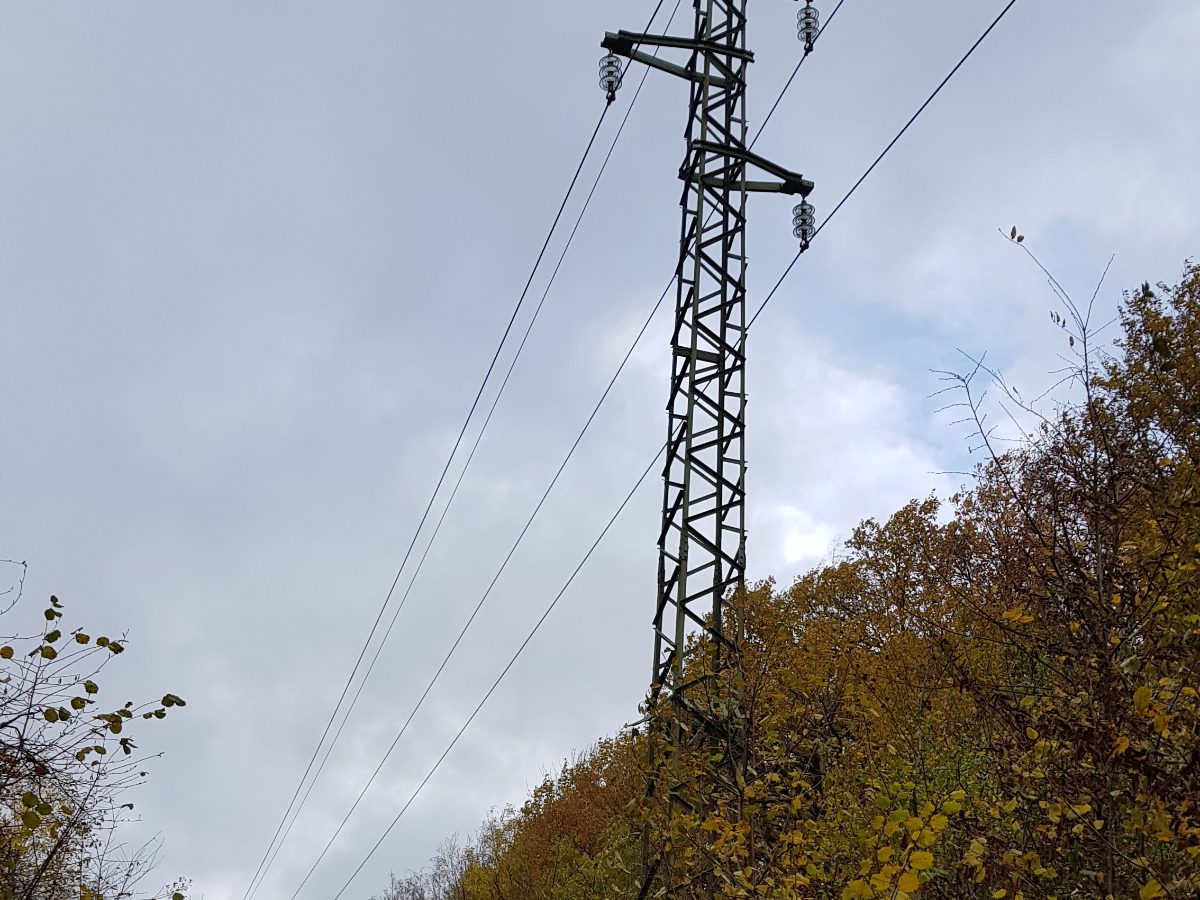 Mastenrückbau einer 37 kV Linie